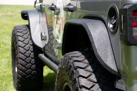 Fishbone Offroad FB33145R - Gladiator Rear Fenders Elite Aluminum For 20-Pres Jeep Gladitor