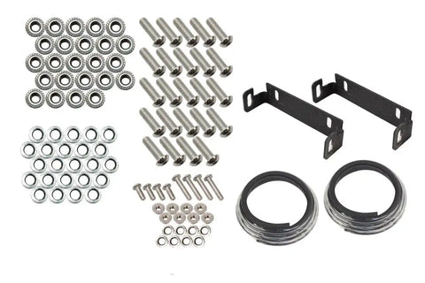 Fishbone Offroad FB33195F - Jeep Front Fenders Elite Aluminum for 18-Pres Wrangler JL/Gladiator