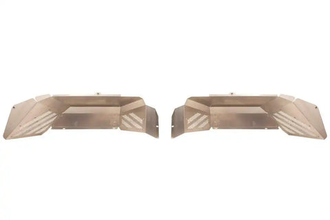 Fishbone Offroad FB33210R - Jeep Gladiator Inner Fenders Rear Raw Aluminum For 20+