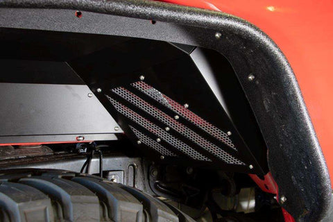 Fishbone Offroad FB33211R - Gladiator Rear JT Black Aluminum Inner Fenders For 2020 Pres