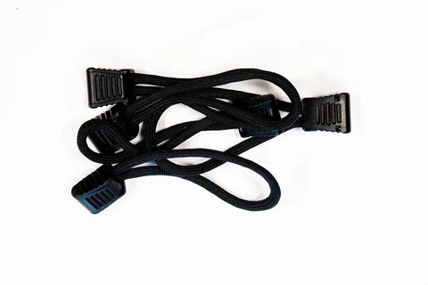 Fishbone Offroad FB51279-B - Paracord Zipper Pulls 5 Pcs Black