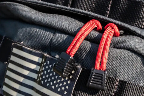 Fishbone Offroad FB51279-S - Paracord Zipper Pulls 5 Pcs Spiderbite