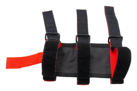 Fishbone Offroad FB55155 - Fire Extinguisher Holder for Padded Roll Bar Red