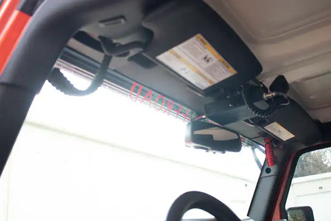 Fishbone Offroad FB55283 - Paracord Grab Handles for A Pillar Sound Bar 07-18 Wrangler JK Black