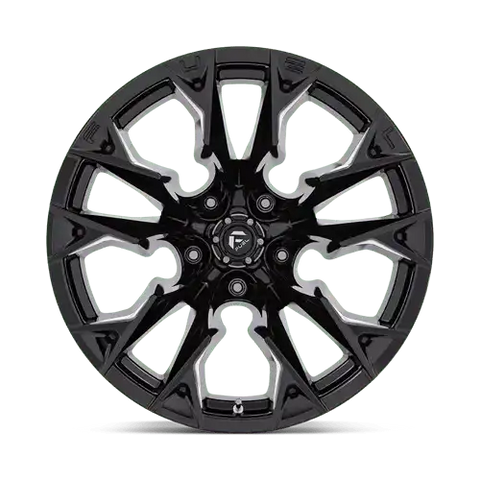 D803 20X12 5X5.0 G-BLK-MILL -44MM