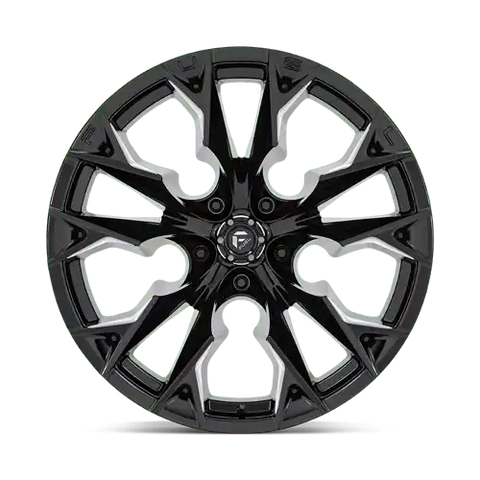 D803 22X12 5X5.0 G-BLK-MILL -44MM