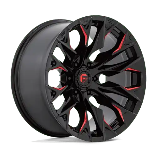 D823 20X9 5X5.5 G-BLK MILL C-RED 1MM