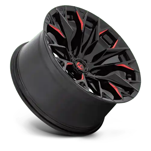 D823 20X9 5X5.5 G-BLK MILL C-RED 1MM