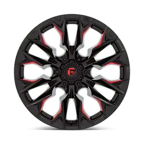 D823 20X10 6X135 G-BLK MILL C-RED -18MM