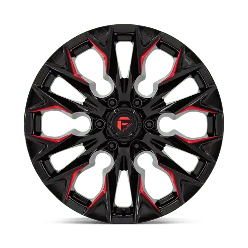 D823 20X9 6X5.5 G-BLK MILL C-RED 20MM