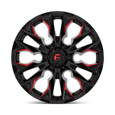 D823 20X9 6X5.5 G-BLK MILL C-RED 20MM