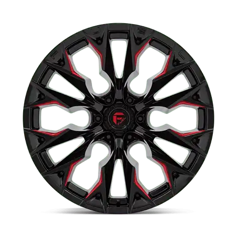 D823 22X12 6X135 G-BLK MILL C-RED -44MM