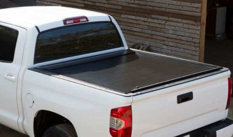 Pace Edwards FMHA17A43 - Full-Metal, Jackrabbit® w/Explorer Series Rails Tonneau Cover Kit