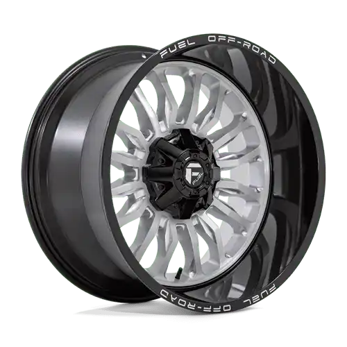 D798 22X12 8X6.5 SLVR-BRSH BLK-LP -44MM