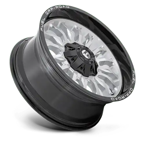 D798 22X12 5X4.5/5.0 SLVR-BRSH BLK-LP -44MM