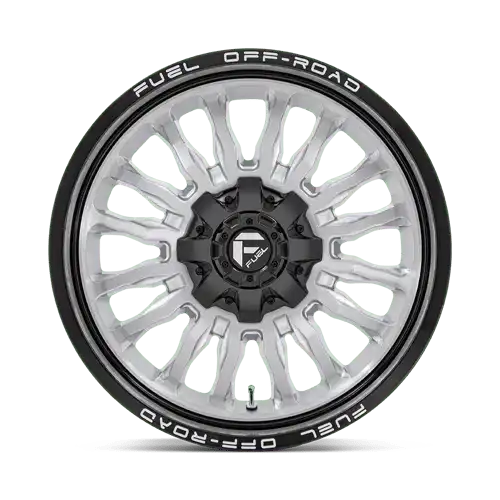 D798 22X12 5X4.5/5.0 SLVR-BRSH BLK-LP -44MM