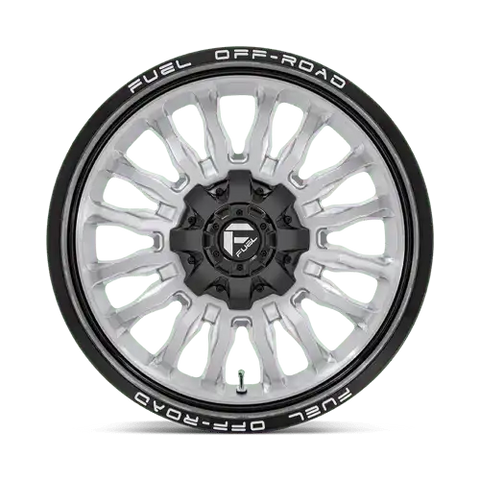 D798 22X12 5X4.5/5.0 SLVR-BRSH BLK-LP -44MM