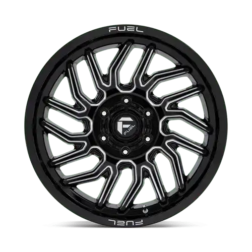 D807 20X9 6X5.5 G-BLK-MILL 20MM
