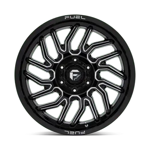 D807 20X9 6X5.5 G-BLK-MILL 20MM