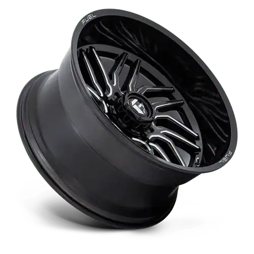 D807 24X12 8X180 G-BLK-MILL -44MM