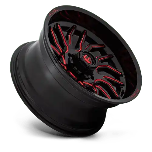 D808 20X10 6X5.5 G-BLK MILL-RT -18MM