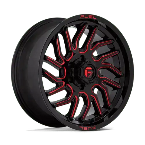D808 20X9 6X5.5 G-BLK MILL-RT 20MM