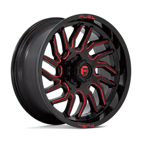 D808 20X9 6X135 G-BLK MILL-RT 1MM