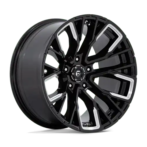 D849 20X10 5X5.0 G-BLK-MILL -18MM