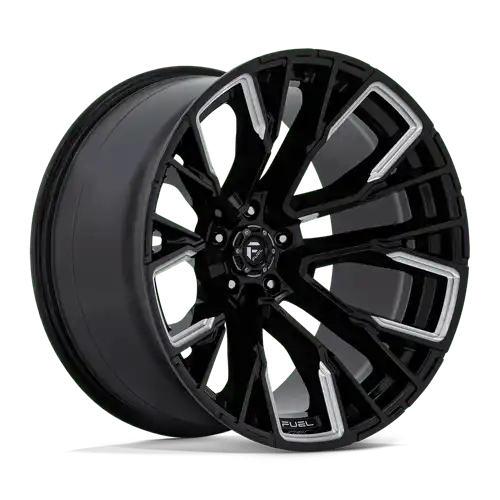 D849 22X12 5X5.5 G-BLK-MILL -44MM
