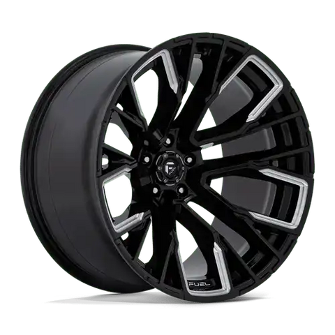 D849 22X12 5X5.5 G-BLK-MILL -44MM