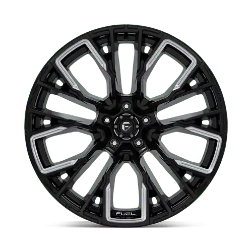 D849 22X12 5X5.5 G-BLK-MILL -44MM