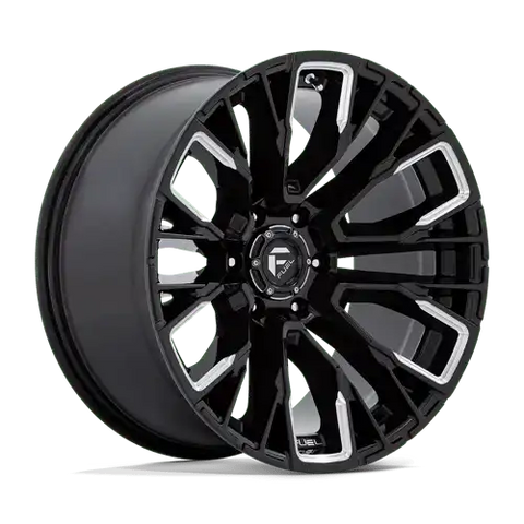 D849 17X9 6X120 G-BLK-MILL 1MM