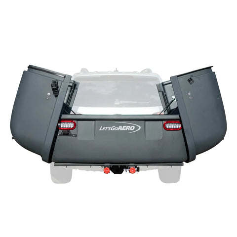 Lets Go Aero GearSpace Slideout Cargo Carrier - Dark Grey