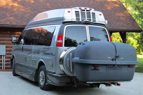 Lets Go Aero GearSpace Slideout Cargo Carrier - Dark Grey
