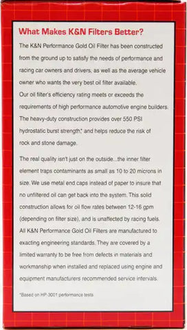 K&N HP-4001 Oil Filter
