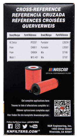 K&N HP-7010 Oil Filter