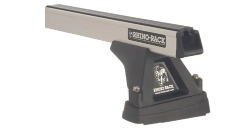 Rhino-Rack JA7670 Heavy Duty RLTF Silver 3 Bar Roof Rack