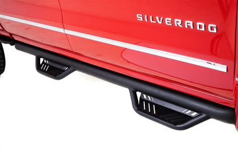 Lund Terrain HX Black Steel 3'' Nerf Step Bars