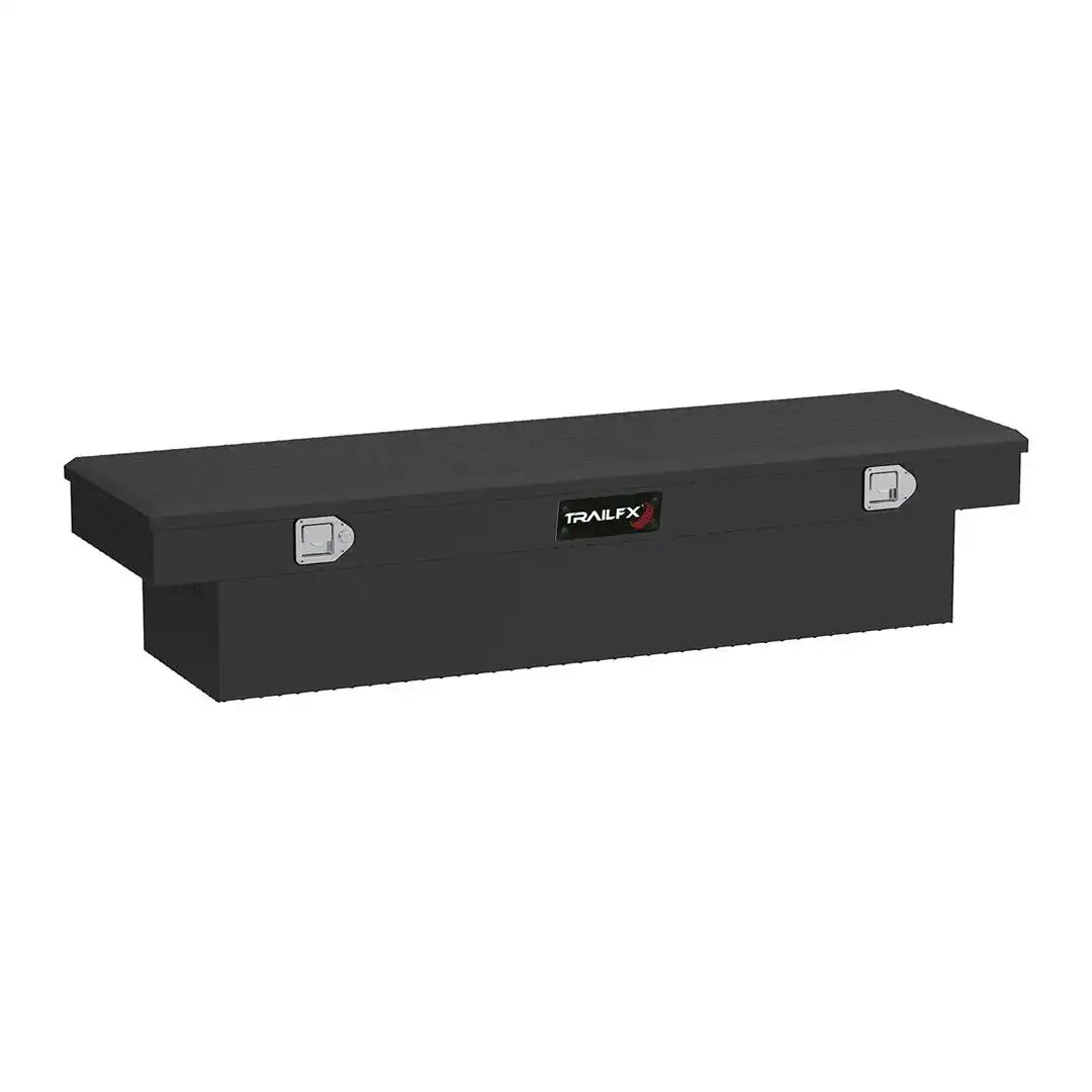 TrailFX 110603 Tool Box TFX Single Lid Crossover Angled Single Lid With Struts Di