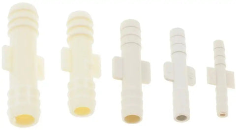 Dorman 47307 Vacuum Hose Connector Vacu-Tite ® Straight Connector 1/8 Inch Diameter and 3/16 Inch Diameter and 1/4 Inch Diameter and 5/16 Inch Diameter and 3/8 Inch Diameter White Plastic Set of 10