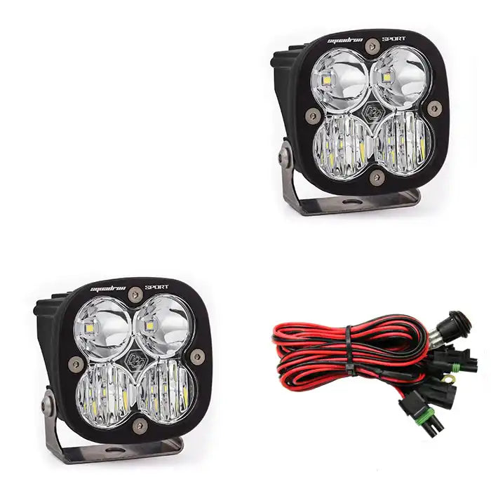 Baja Design 557803 Driving/ Fog Light Squadron Sport LED Bulb 4 LED Bulbs 3 Inch 