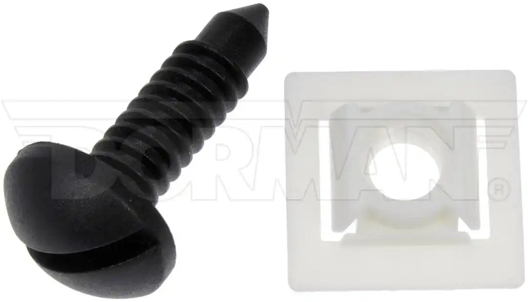 Dorman 961-380D Nut OE Solutions ™ License Plate Nut For GM Models Plastic With 3 Nylon Nuts And 3 Nylon Screws