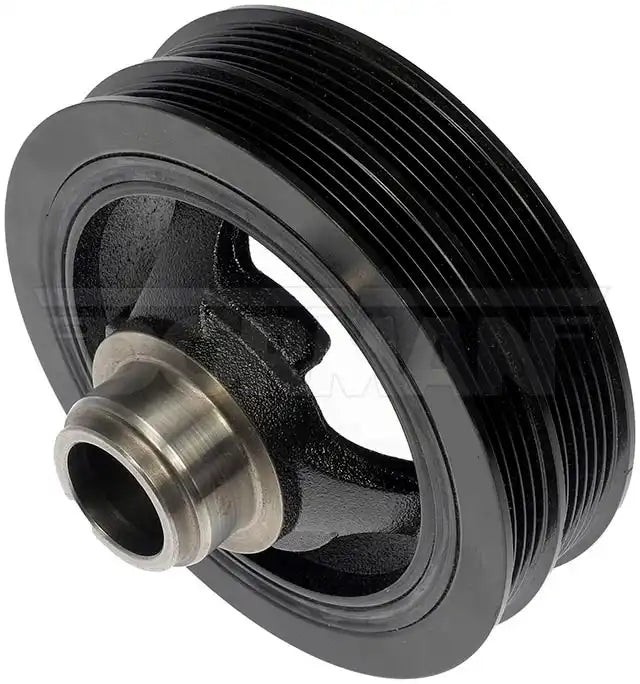 Dorman 594-955 Harmonic Balancer OE Solutions ™ OE Replacement 2-1/2 Inch Diameter Serpentine 8 Groove Pulley Black Cast Iron