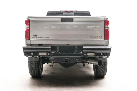 Fab Fours CH20-T4950-1 Bumper Black Steel One Piece Design Direct Fit Mounting Ha