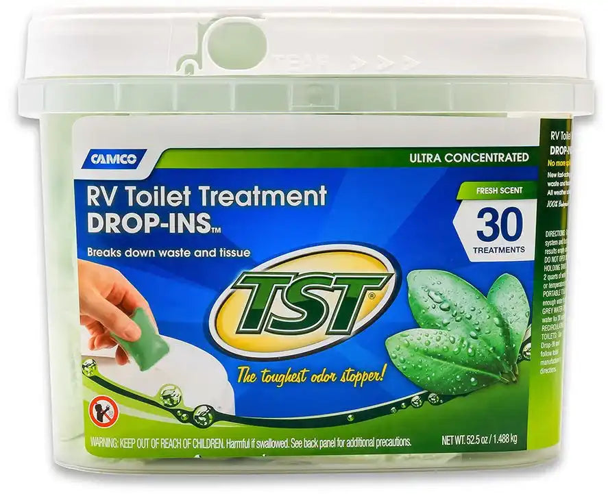 Camco 40262 Waste Holding Tank Treatment TST ™ Chemical Treatment Used To Break Down Waste and Tissue Without Formaldehyde With Deodorant