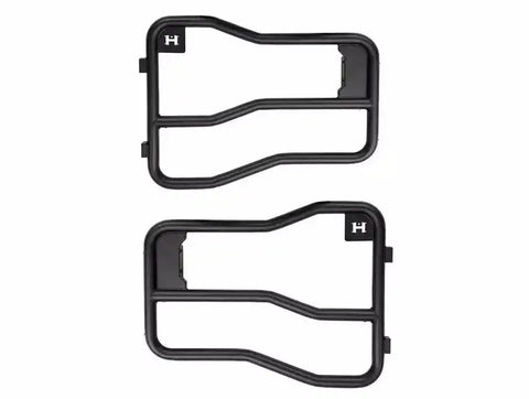Havoc Offroad HFB-10-002 Door Tubular Lower Half Rotary Latch Textured Black Ste