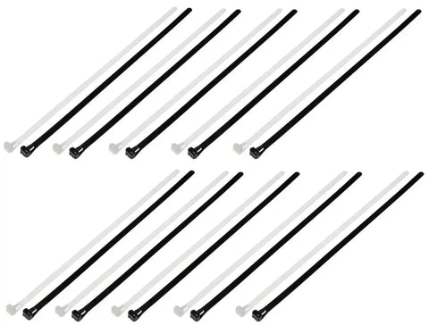 Dorman 83762 Wire Tie Conduct-Tite ® 12 Inch Length Pack of 20 Black/ White
