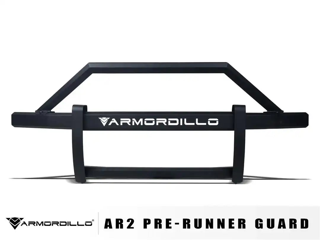 Armordillo 8704141 Grille Guard AR2 Pre-Runner Powder Coated Matte Black Steel 1
