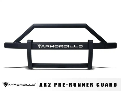 Armordillo 8704141 Grille Guard AR2 Pre-Runner Powder Coated Matte Black Steel 1