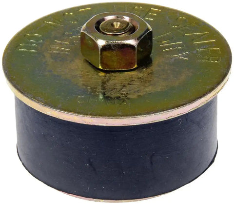 Dorman 02604 Expansion Plug AutoGrade ™ Rubber Plug With Steel Plate 1 5/8 Inch Plug/ Seals 1 5/8 Inch - 1-3/4 Inch Holes Single